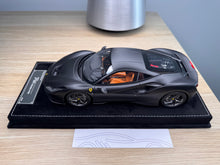 Load image into Gallery viewer, Ferrari F8 Tributo - Matte Black - 1:18
