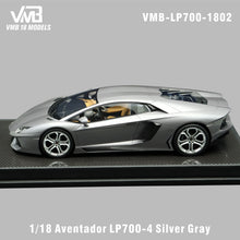 Load image into Gallery viewer, Lamborghini Aventador LP700-4 - Silver Gray - 1:18
