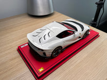 Load image into Gallery viewer, Ferrari 812 Competizione - Bianco with Italian flag livery 1 of 1 - 1:18
