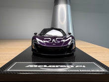 Load image into Gallery viewer, McLaren P1 - Amethyst black (dark purple) - 1:18
