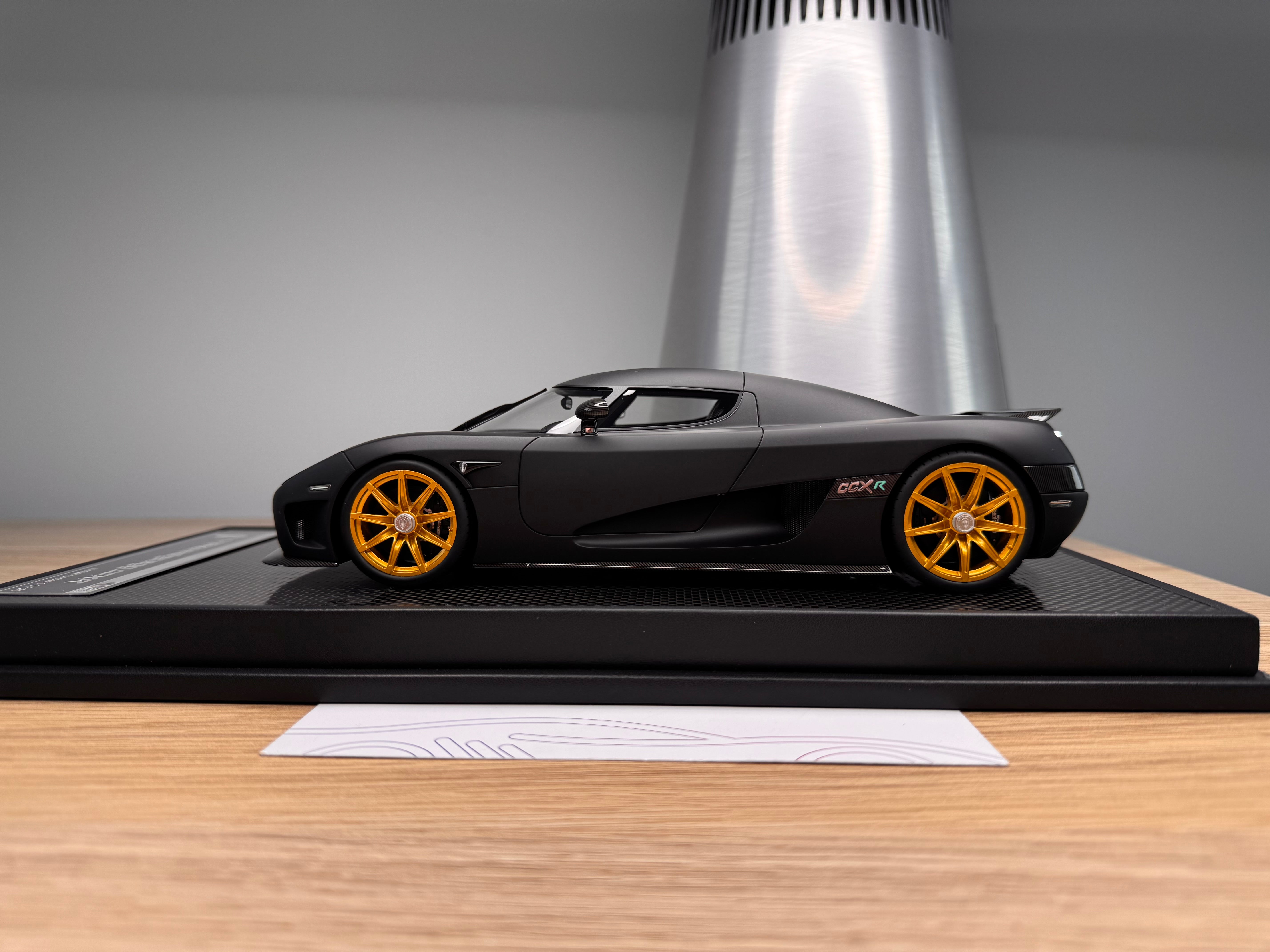 Koenigsegg CCXR - Storm Black (matte) - 1:18