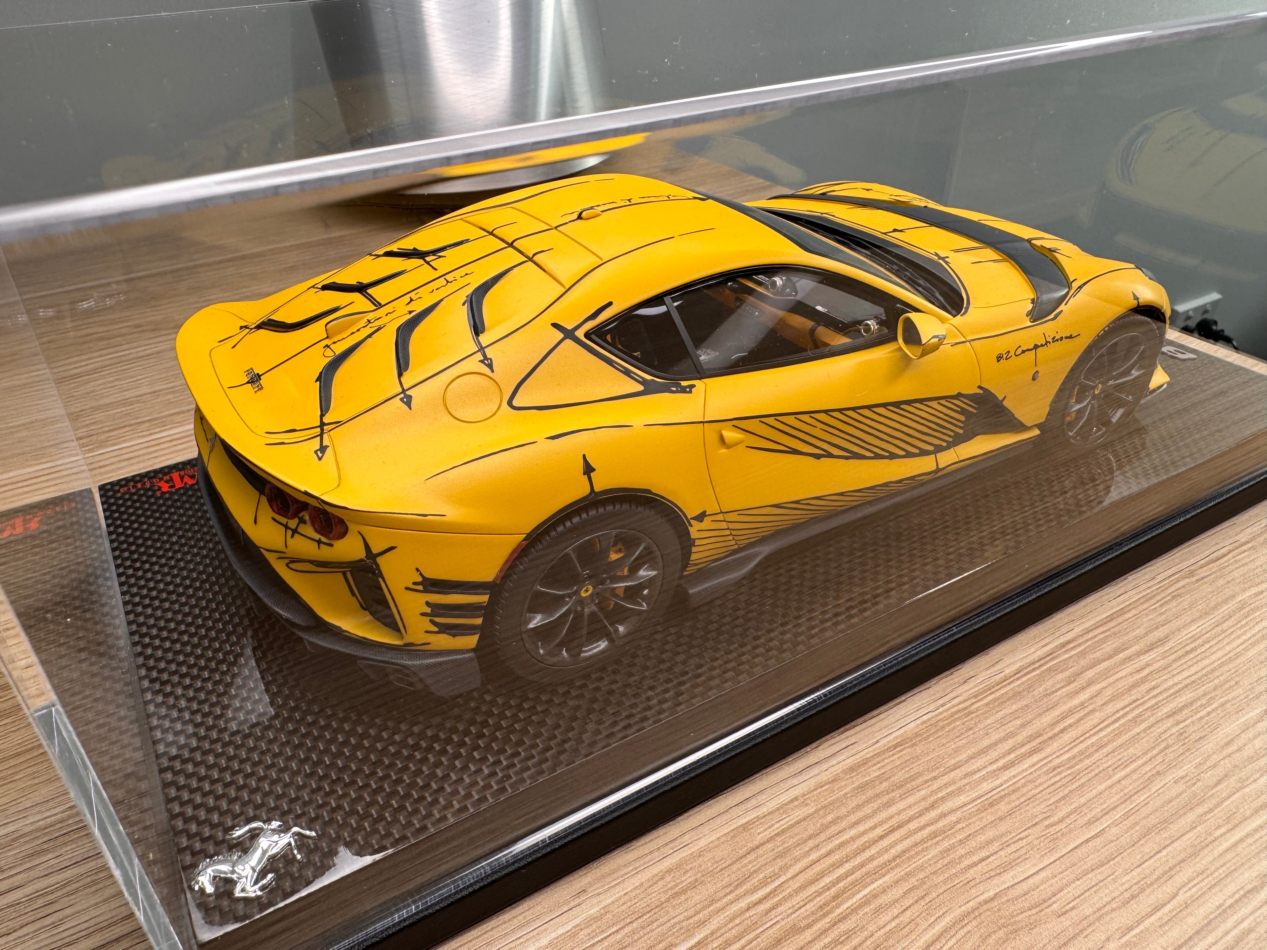 Ferrari 812 Competizione - Blank Sheet - 1:18