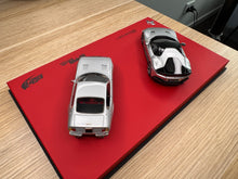 Load image into Gallery viewer, Ferrari 12Cilindri Coupe and Ferrari 365 GTB/4 Daytona - Nurburgring Silver - 1:18
