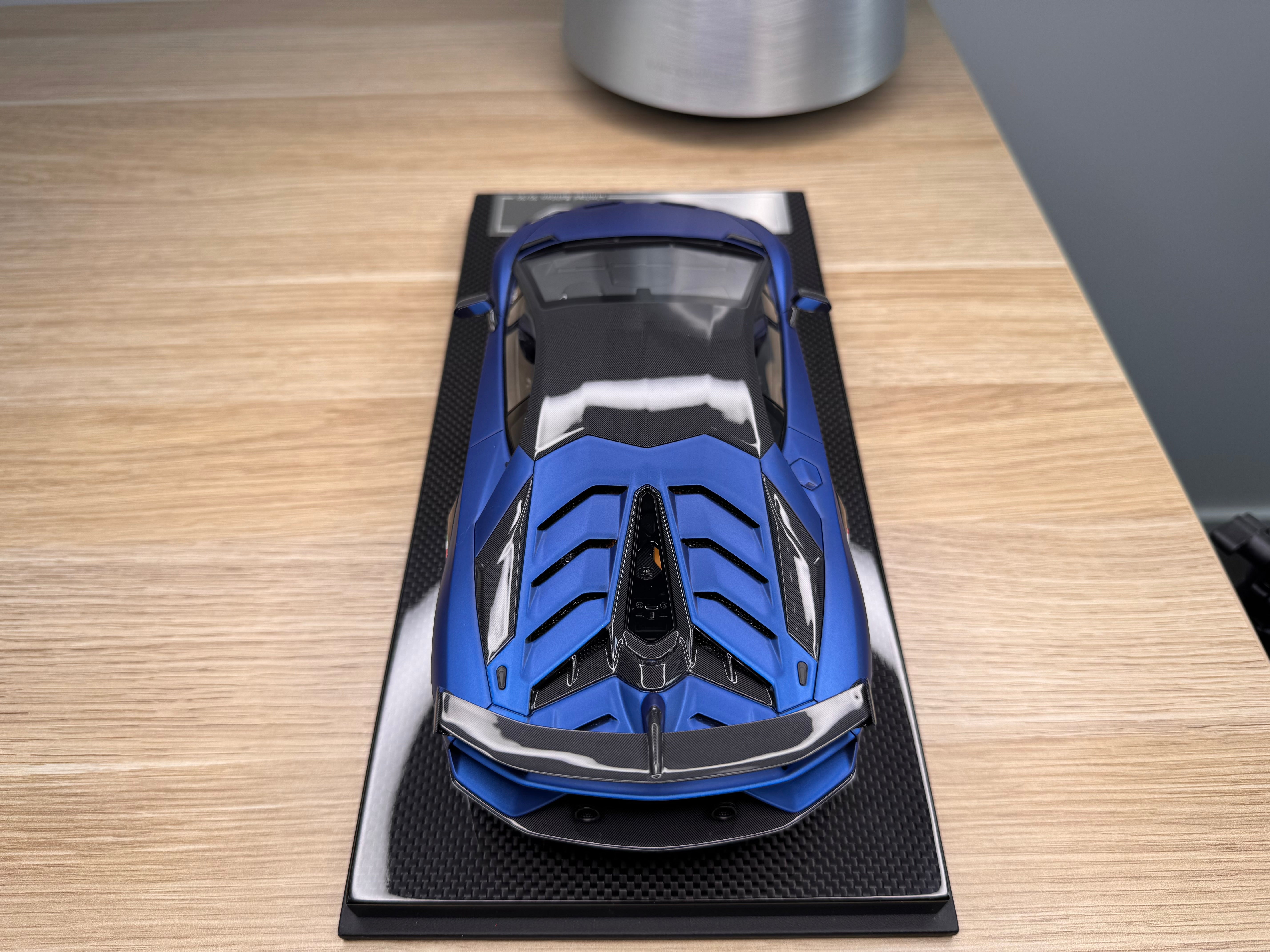Lamborghini Aventador SVJ - Blu Emera - 1:18