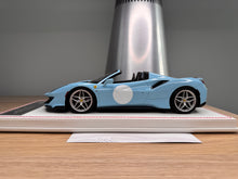 Load image into Gallery viewer, Ferrari 488 Pista Spider - Azzurro Laplata - 1:18
