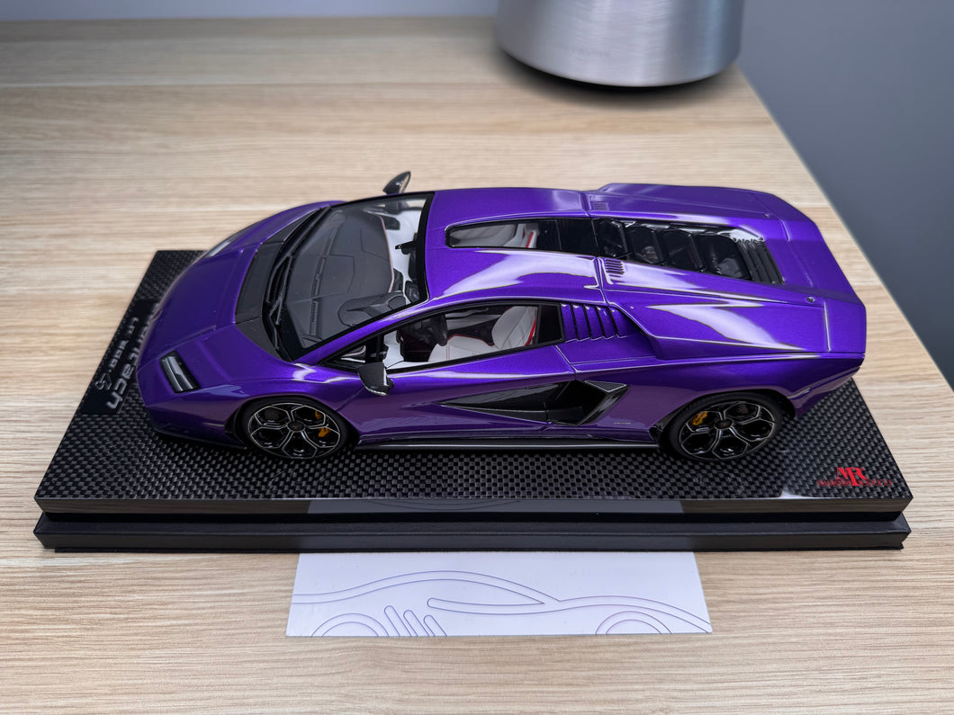 Lamborghini Countach LPI 800-4 - Viola Pasifae LE49 on carbon base - 1:18