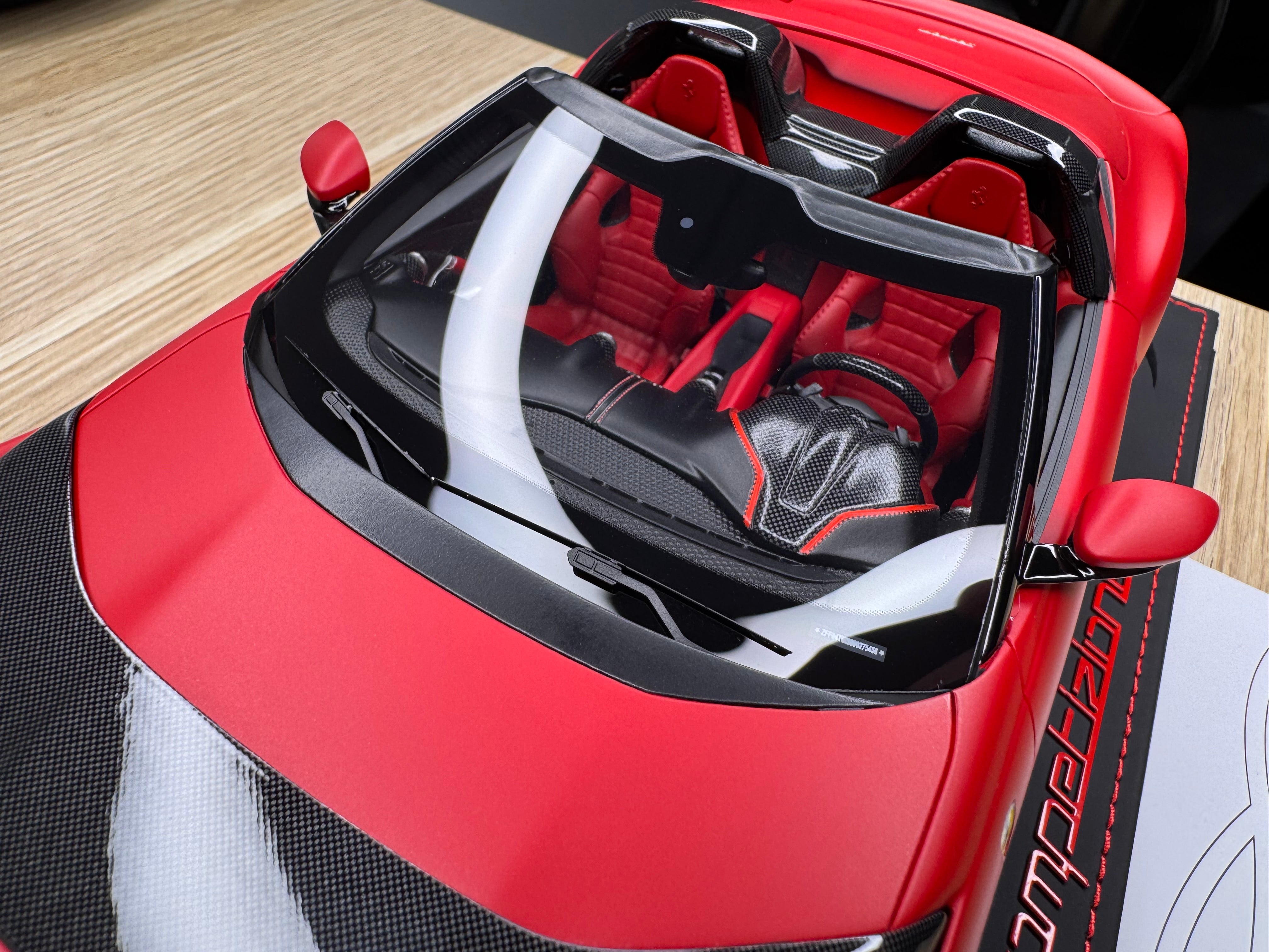 Ferrari 812 Competizione A - Rosso F1-75 matte - 1:18