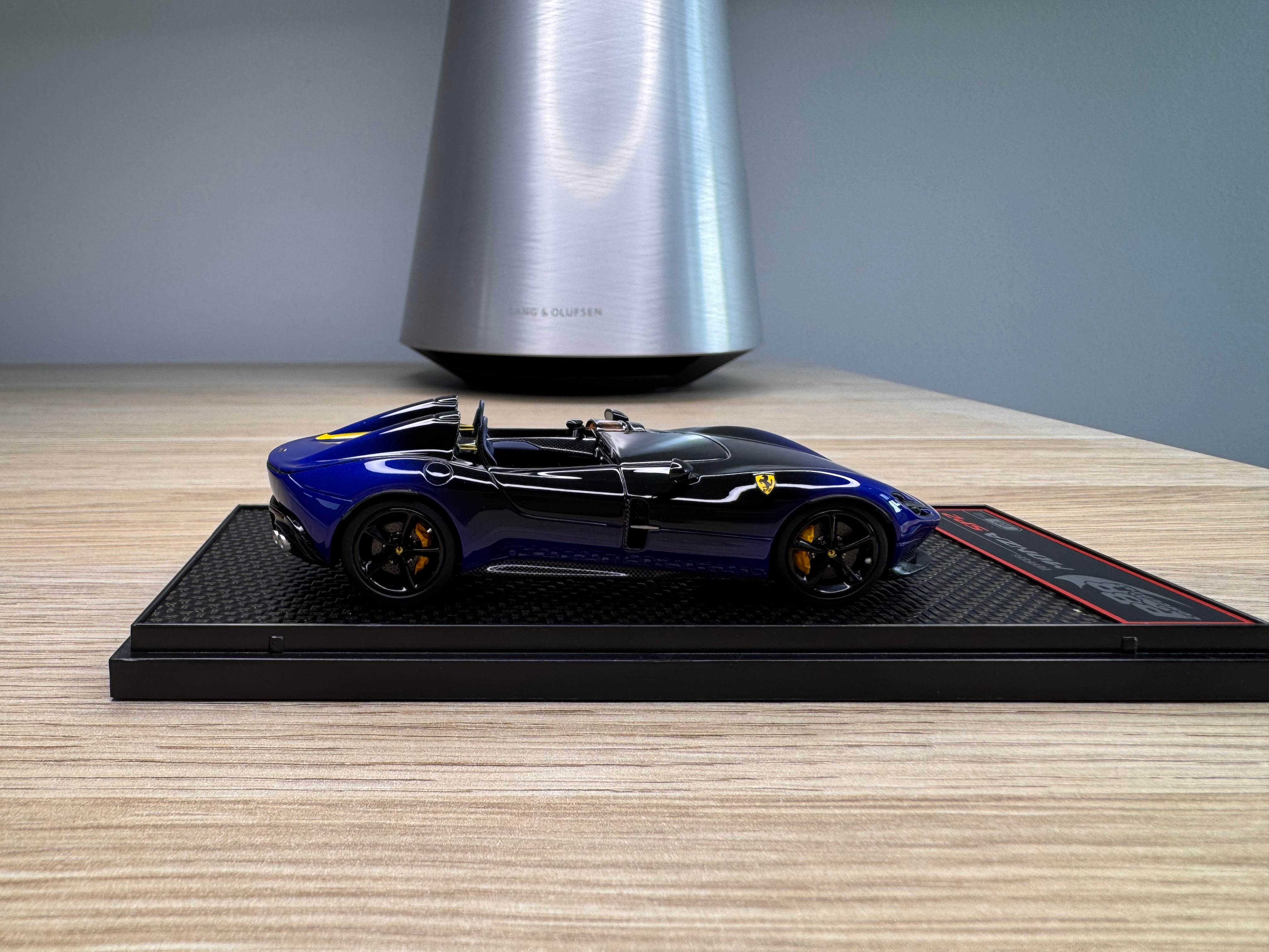 Ferrari Monza SP2 - Blu Viery - New Black Daytona - 1:43