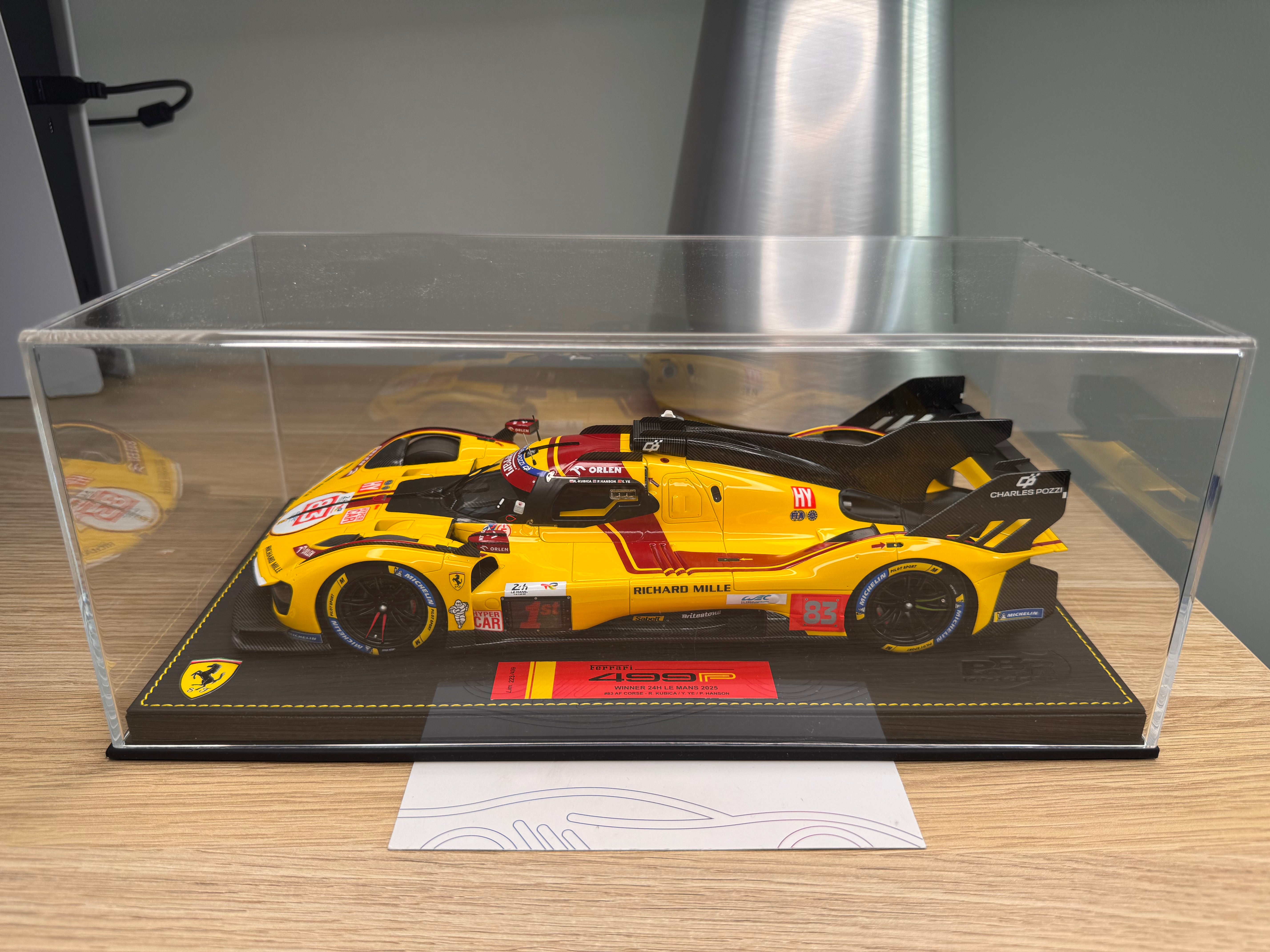 Ferrari 499P car n. 83 - WINNER 24h Le Mans 2025 - 1:18