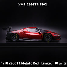 Load image into Gallery viewer, Ferrari 296 GT3 - Metallic Red - 1:18
