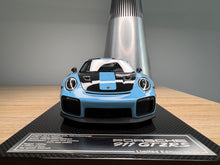 Load image into Gallery viewer, Porsche 911 GT2RS - Baby Blue - 1:18
