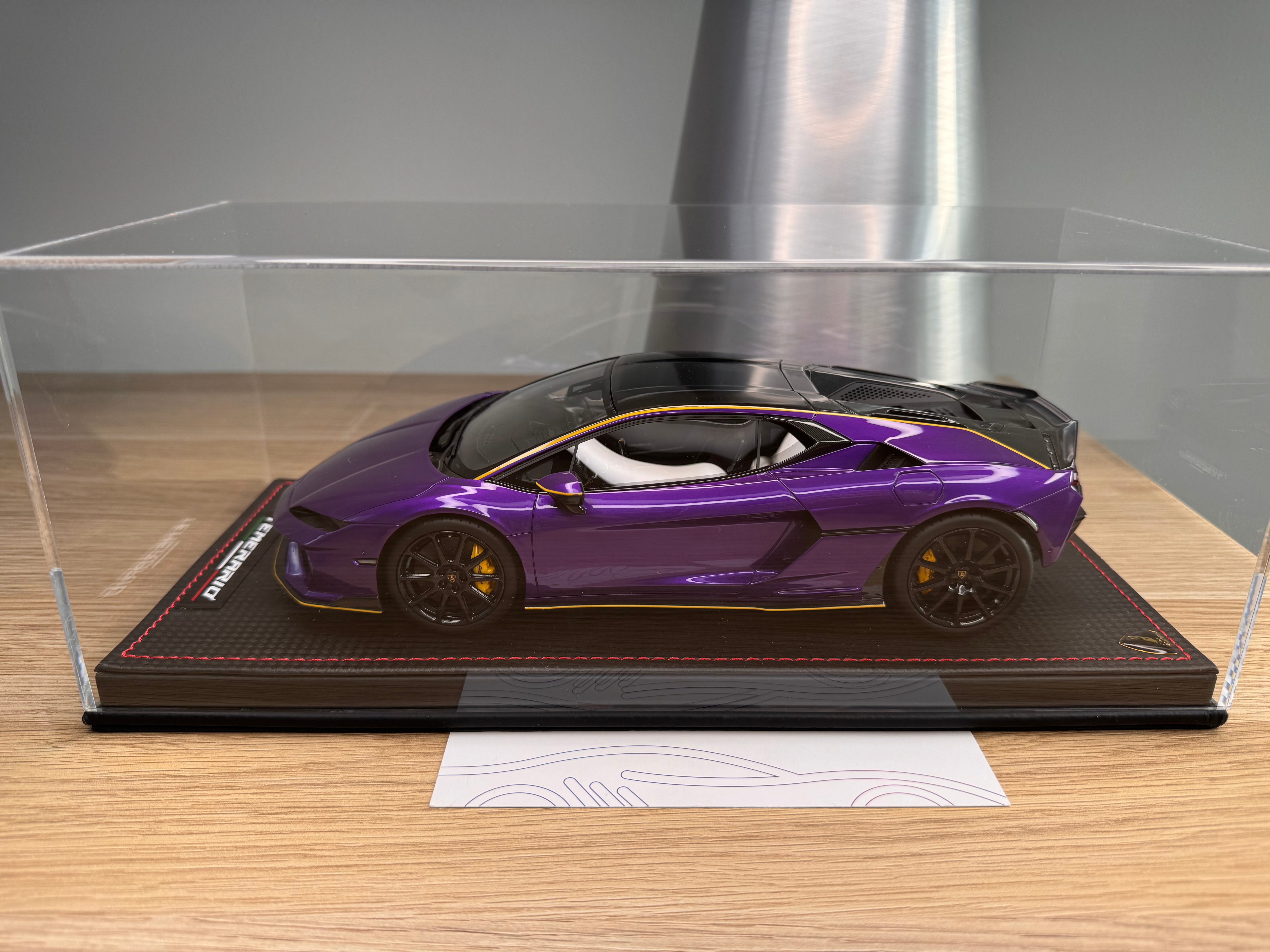 Lamborghini Temerario Alleggerita Package - Viola Pasifae - 1:18