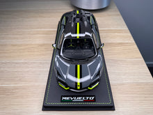 Load image into Gallery viewer, Lamborghini Revuelto - Grigio Telesto with Nero Noctis / Verde Scandal Livery - 1:18
