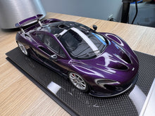 Load image into Gallery viewer, McLaren P1 - Amethyst black (dark purple) - 1:18
