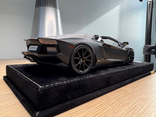 Load image into Gallery viewer, Lamborghini Aventador LP700-4 Roadster - Matte Black - 1:18
