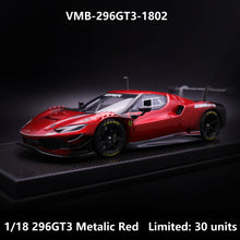 Load image into Gallery viewer, Ferrari 296 GT3 - Metallic Red - 1:18
