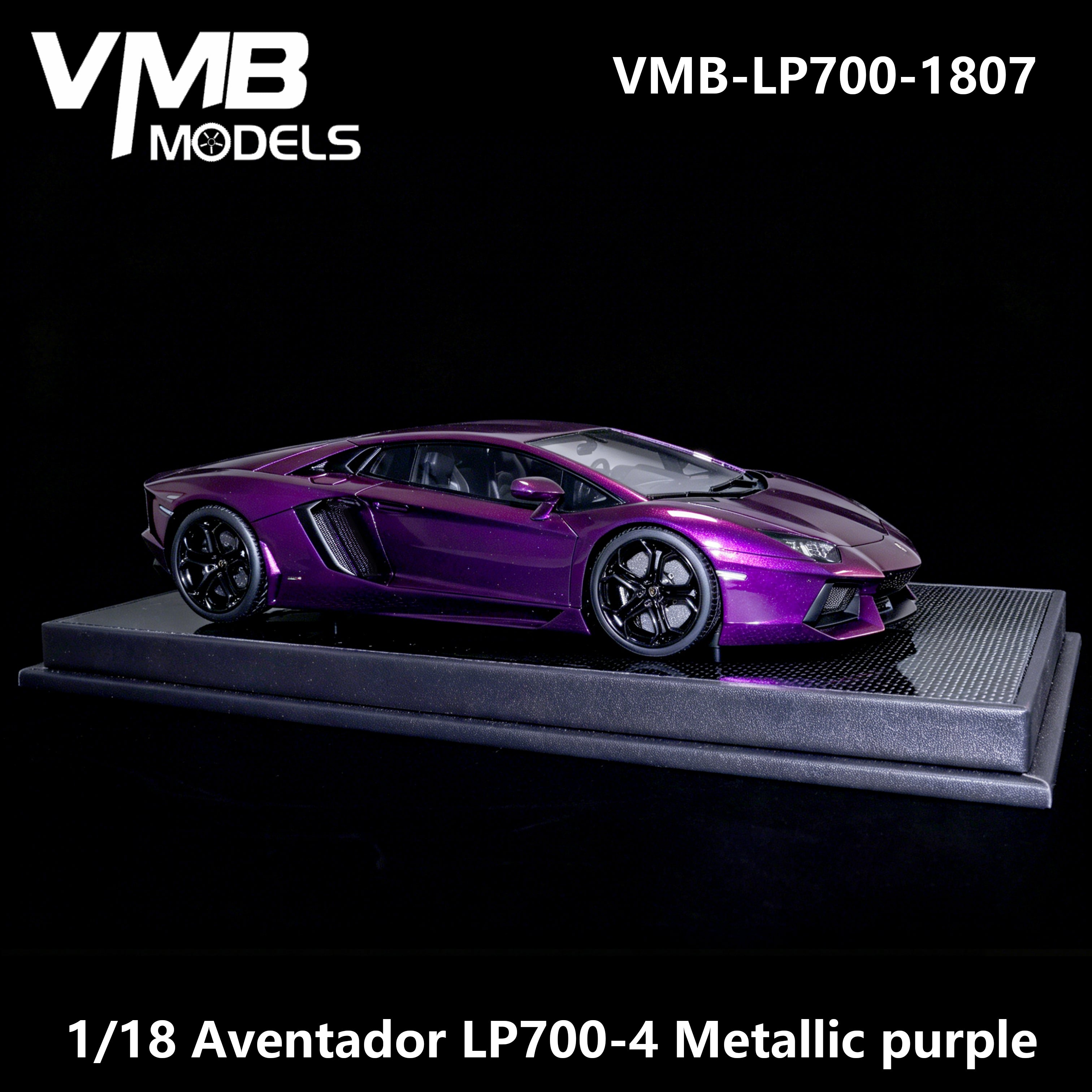 Lamborghini Aventador LP700-4 - Metallic Purple - 1:18