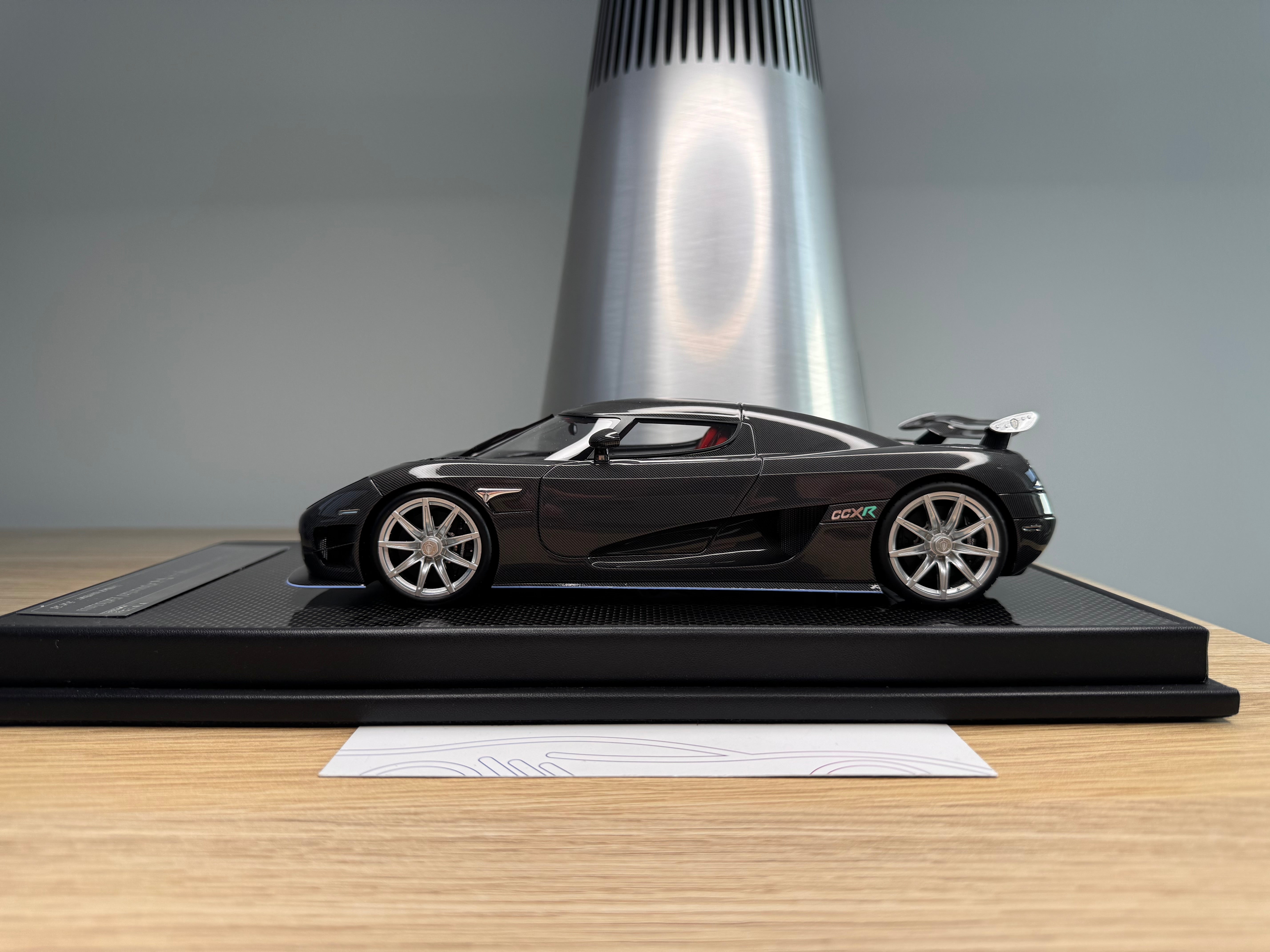 Koenigsegg CCXR - Black Carbon - 1:18