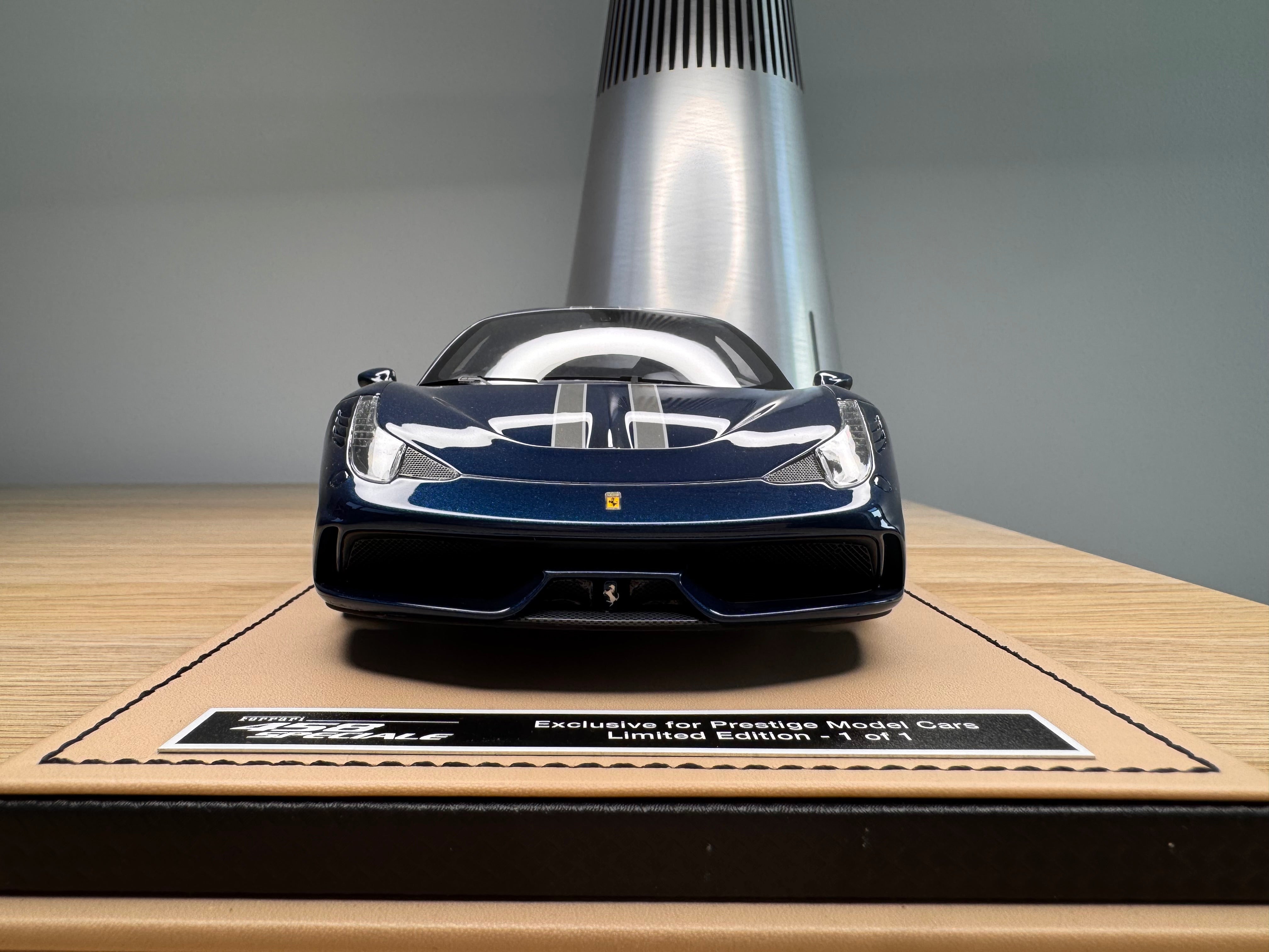 Ferrari 458 Speciale - Blue Tour de France 1 of 1 - 1:18