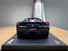 Load image into Gallery viewer, Ferrari 458 Speciale A - Blu NART Bullet 1 of 1 - 1:18
