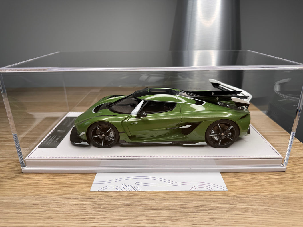 Koenigsegg Jesko PMC Special Project - pearl green - 1:18