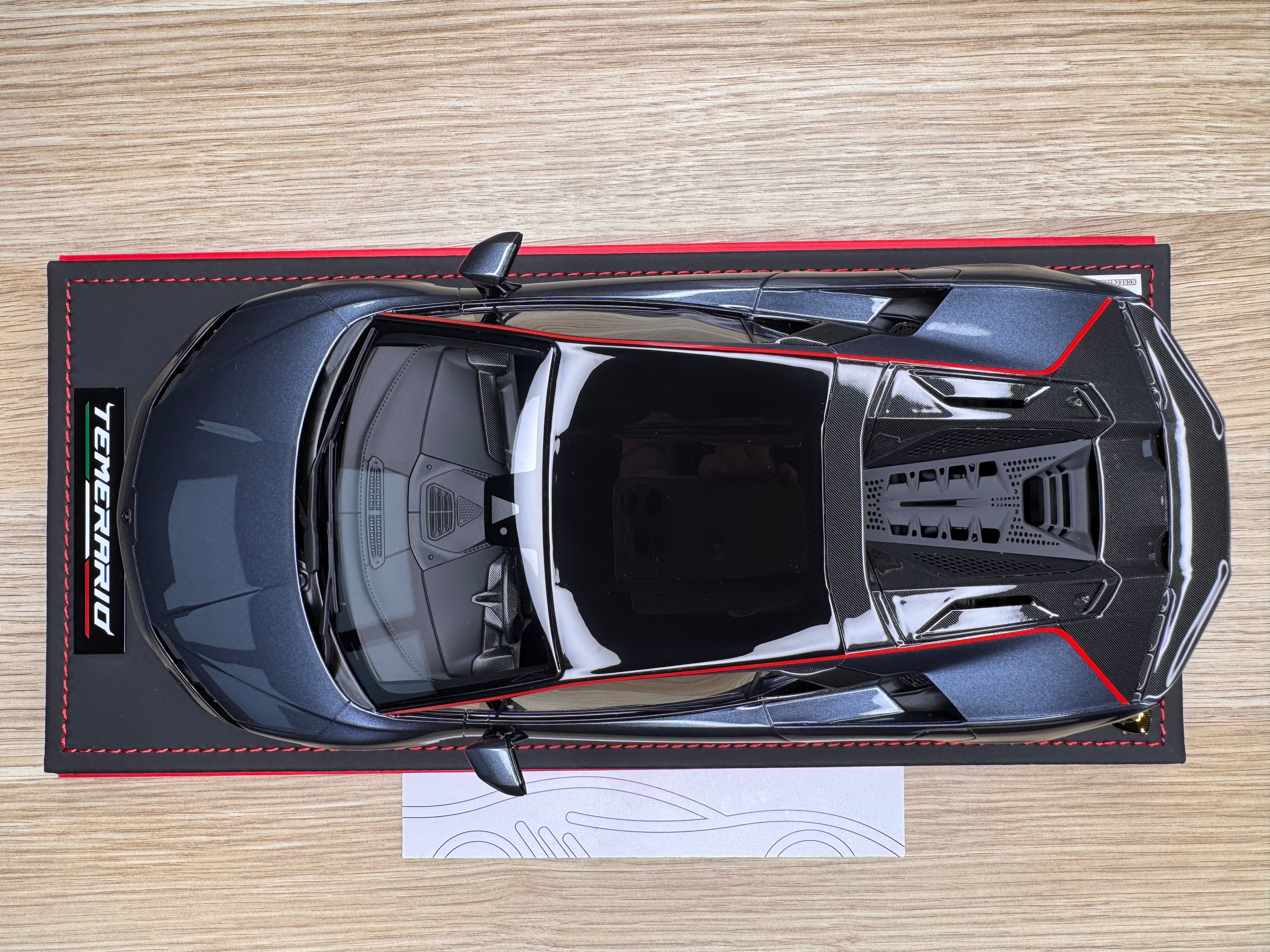 Lamborghini Temerario Alleggerita Package - Grigio Cratos LE99 - 1:18