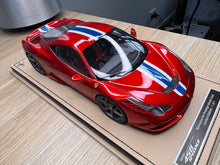 Load image into Gallery viewer, Ferrari 458 Speciale - Rosso Fuoco Limited Edition 1 of 1 - 1:18
