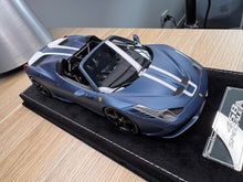 Load image into Gallery viewer, Ferrari 458 Speciale Aperta - Abu Dhabi Blue matte - 1:18
