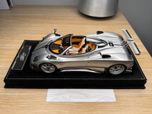 Load image into Gallery viewer, Pagani Zonda Cinque Roadster - Silver - 1:18
