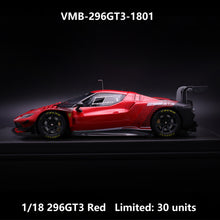 Load image into Gallery viewer, Ferrari 296 GT3 - Red - 1:18
