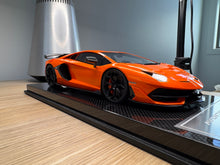 Load image into Gallery viewer, Lamborghini Aventador SVJ - Arancio Atlas - 1:18
