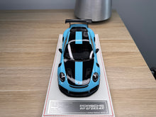 Load image into Gallery viewer, Porsche 911 GT2RSMR - Gulf Blue - 1:18
