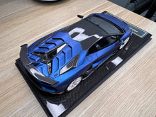 Load image into Gallery viewer, Lamborghini Aventador SVJ - Blu Emera - 1:18
