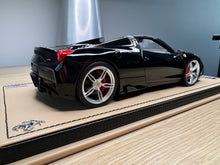 Load image into Gallery viewer, Ferrari 458 Speciale A - Nero DS Limited Edition 1 of 1 - 1:18
