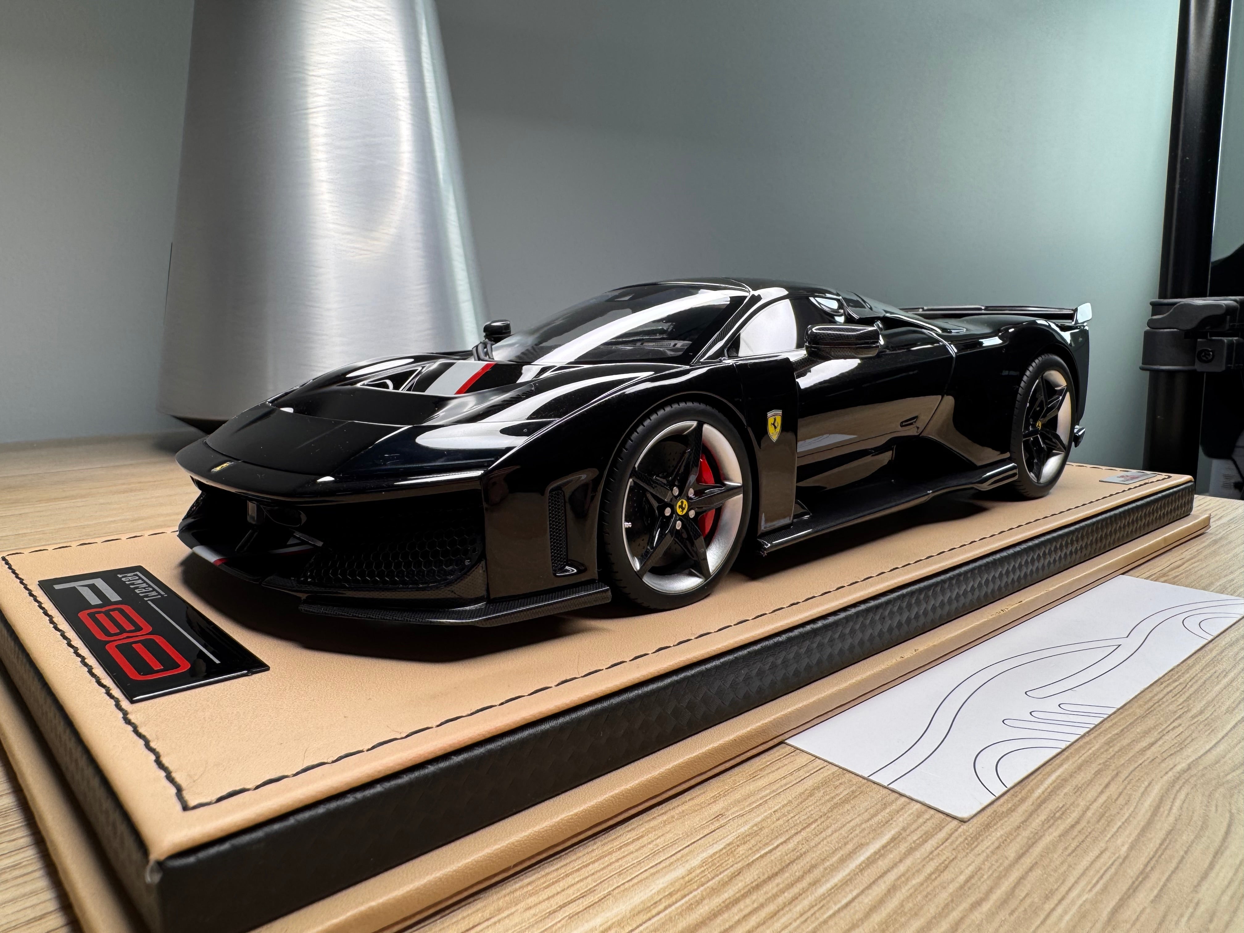 Ferrari F80 - Nero Daytona with livery LE49 - 1:18