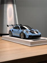 Load image into Gallery viewer, Porsche 911 992 GT3RS - Baby Blue - 1:18
