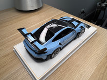 Load image into Gallery viewer, Porsche 911 992 GT3RS - Baby Blue - 1:18
