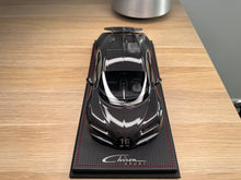 Load image into Gallery viewer, Bugatti Chiron Sport - Grey Carbon with Gris Rafale Frame - 1:18
