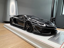 Load image into Gallery viewer, Lamborghini Aventador SVJ - Black Luminous - 1:18
