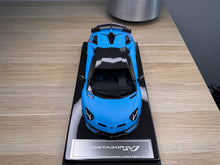 Load image into Gallery viewer, Lamborghini Aventador SVJ - Blu Seiler - 1:18
