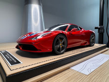 Load image into Gallery viewer, Ferrari 458 Speciale - Rosso Fuoco Limited Edition 1 of 1 - 1:18
