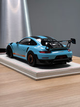 Load image into Gallery viewer, Porsche 911 GT2RSMR - Gulf Blue - 1:18
