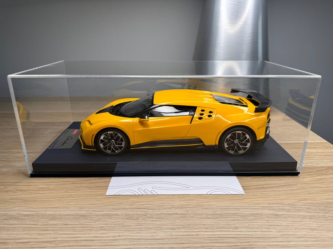 Bugatti Centodieci - yellow - 1:18