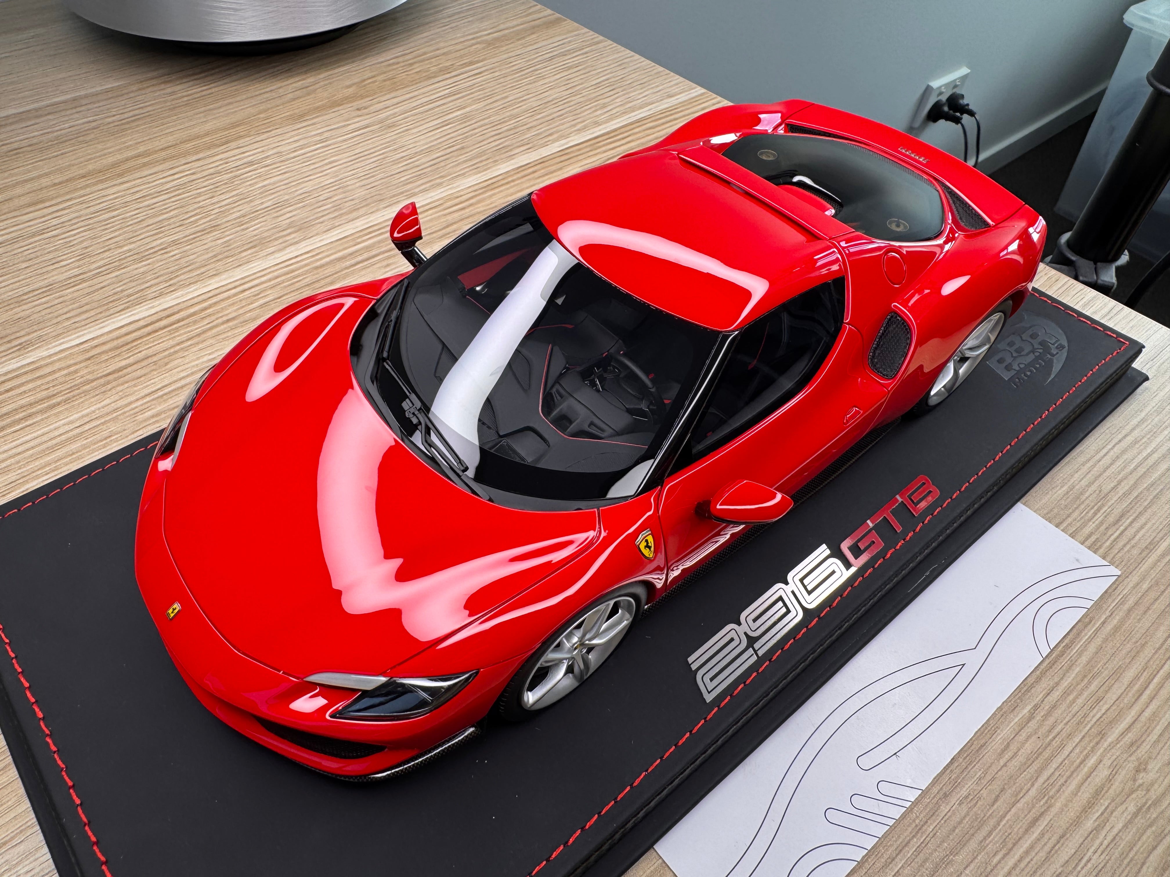 Ferrari 296 GTB - Rosso Corsa - 1:18
