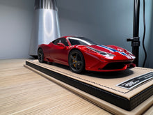 Load image into Gallery viewer, Ferrari 458 Speciale - Rosso Fuoco Limited Edition 1 of 1 - 1:18
