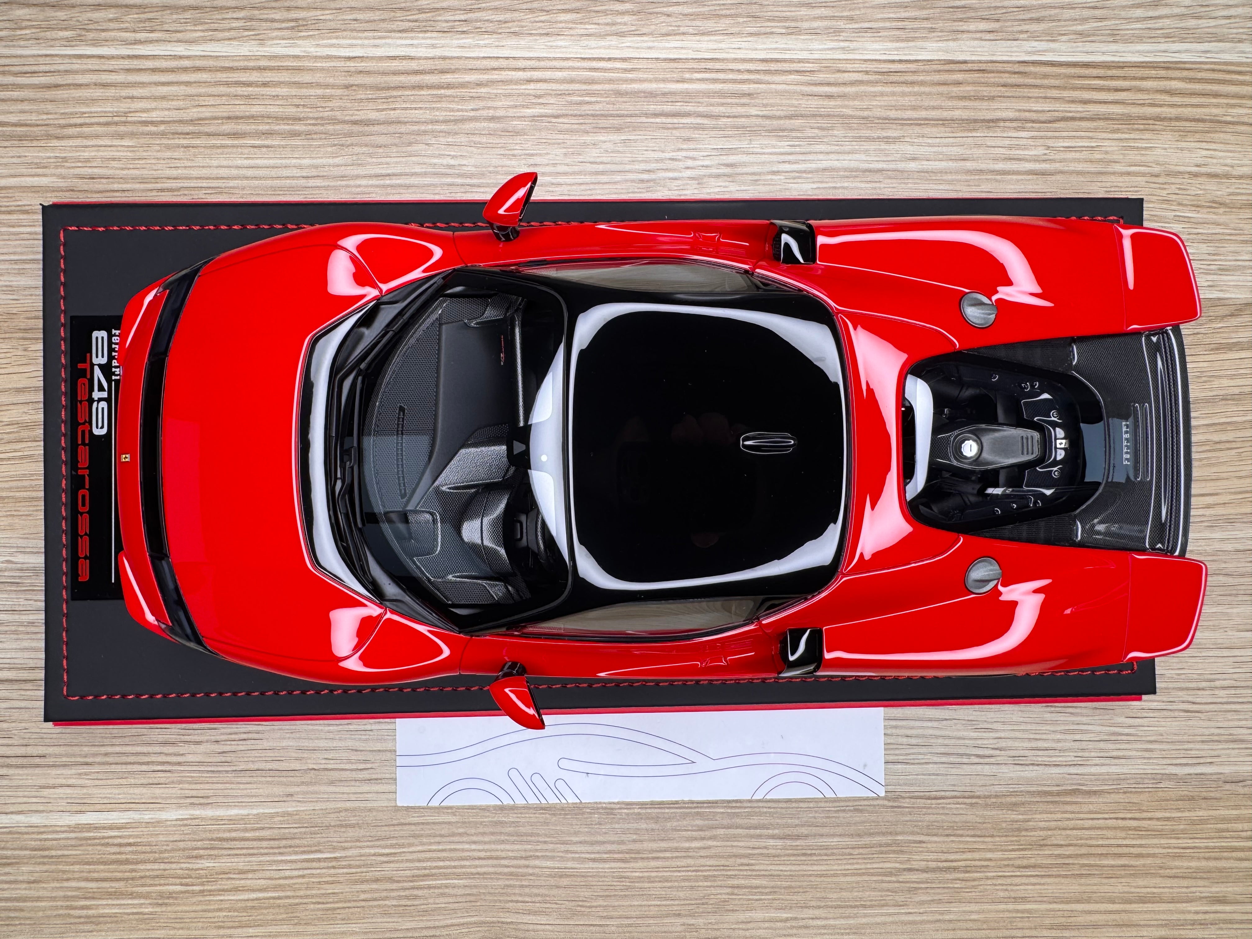 Ferrari 849 Testarossa - Rosso Corsa - 1:18