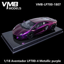Load image into Gallery viewer, Lamborghini Aventador LP700-4 - Metallic Purple - 1:18
