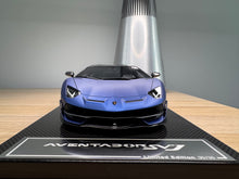 Load image into Gallery viewer, Lamborghini Aventador SVJ - Blu Emera - 1:18
