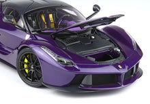 Load image into Gallery viewer, Ferrari LaFerrari - Dubai purple Viola Vio OPEN PARTS - 1:18
