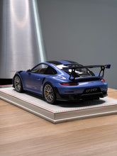 Load image into Gallery viewer, Porsche 911 GT2RS - PTS Gemini Metallic on white leather base - 1:18
